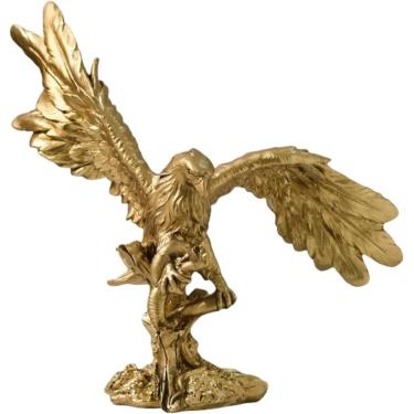 Imagem de Estátua De Águia Ornamentos Estante Decoração De Escritório, Soar