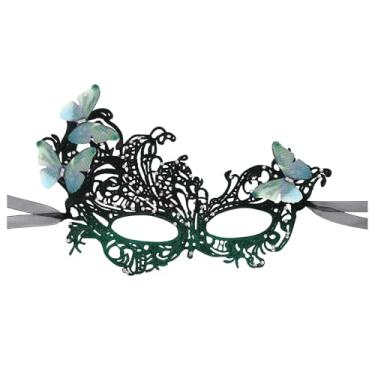 Imagem de OIDEA Butterfly Lace Masquerade Mask for Women: Elegant Party Masks Halloween Carnival Venetian Evening Prom Ball Mask Bar Costumes Accessory, Green