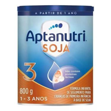 Imagem de Fórmula Infantil Aptanutri Soja 3 800g - Danone, Leite