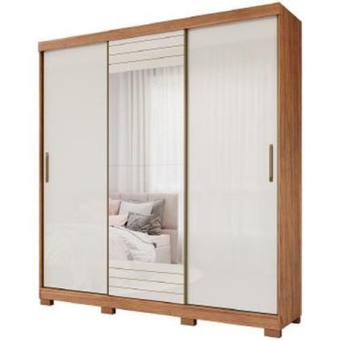 Imagem de Roupeiro Panan Buzios 100 Mdf 3Pts 4 Gvs - -