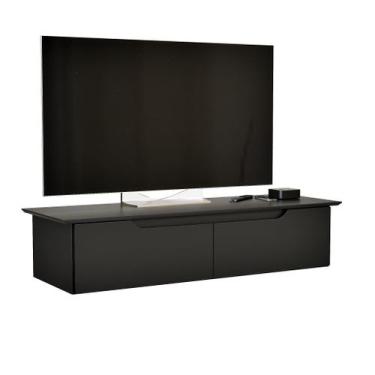Imagem de Aparador Suspenso Rack Sala TV Duas Gavetas MDF/MDP Compacto Design Mo