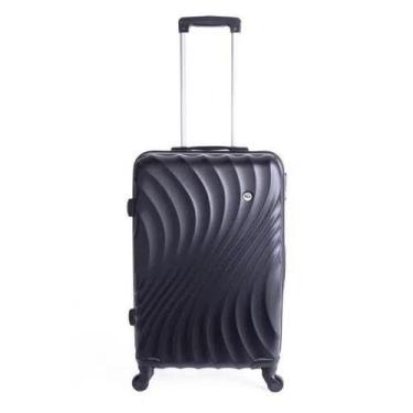 Imagem de Mala Para Viagem Média Em Abs Ika Avalon Cadeado Embutido Pr