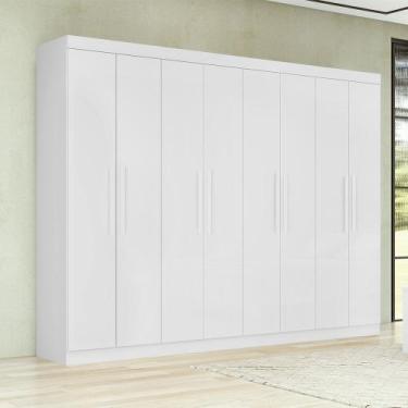 Imagem de Guarda Roupa Andara Soft 8 Portas Lopas, Branco 2.3