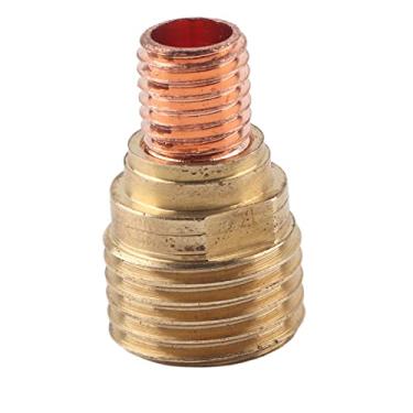 Imagem de lyrlody 45V44 Corpo de Coleta de Lentes de Gás, Instalação Fácil, Vida útil Longa, Cobre Premium, Substituição Compatível para Soldagem Tig WP-9/20/25, 100% nova. Se Encaixa Com Segurança (1pcs)
