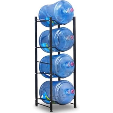 Imagem de Balde Dispensador De água, Armazenamento De Garrafa De água Empilhável, Jarros De água Organizador De 5 Galões Suporte Para Garrafa De água, Organizador De Jarr, 33cm×64cm×135cm