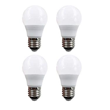 Imagem de Lâmpadas de LED 12v Luzes de baixa tensão 12 V 24v 36v 48v E26 Base de parafuso Edison A15 3W Branco macio 3000K para sistema de bateria solar, RV, barco marítimo, iluminação fora da grade (Pacote 3W-branco macio - 4)