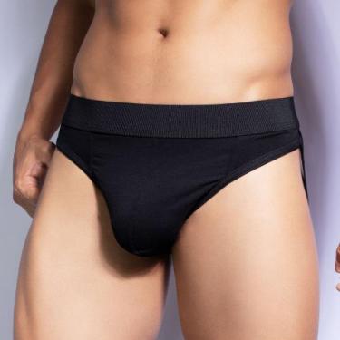 Imagem de Jockstrap com Laterais - no-brand, Preto, G