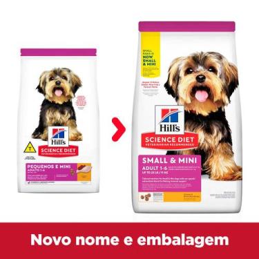 Imagem de Ração Hills Pequenos e Minis Adulto 2,04kg