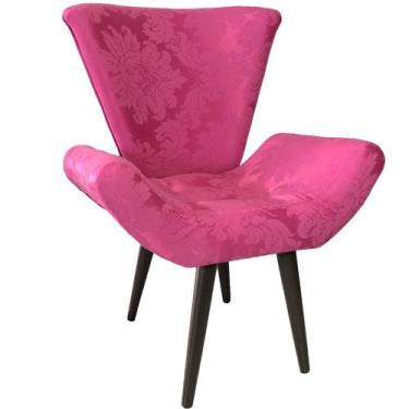 Imagem de Poltrona Decorativa Elegance 01 Pink - Sua Casa Decor