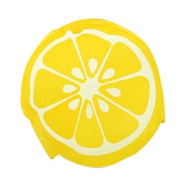 Imagem de Dynwave Fantasia de figurino de limão crianças traje de fruta para crianças para o vestido de fantasia de festa temática, S