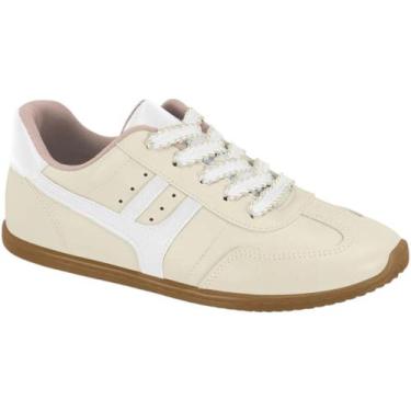 Imagem de Tênis Moleca Flatform Feminino Moderno, Branco off branco, 35