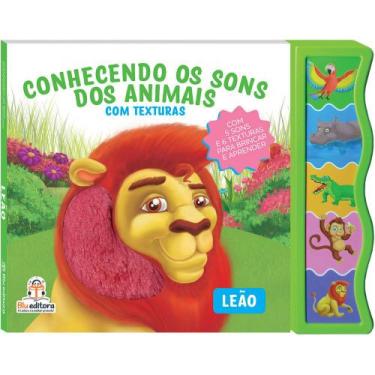 Imagem de Conhecendo Os Sons Dos Animais Com Texturas: Leão - BLU EDITORA, 3