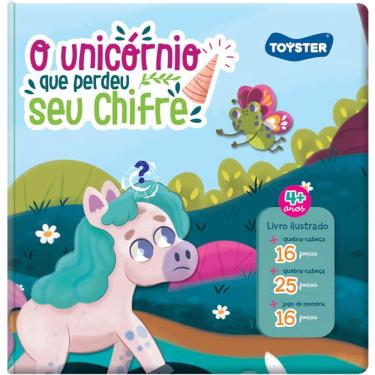 Imagem de LIVRO BRINQUEDO - O UNICORNIO QUE PERDEU SEU CHIFRE