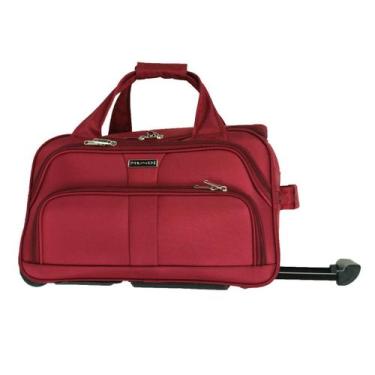 Imagem de Sacola de Viagem com Rodas Media 23 kg Toronto Mundi MD9062, Vermelho