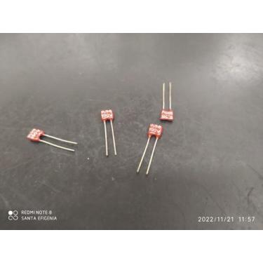 Imagem de 10x Capacitor Mica Prata 0,56pf/100v Tolerancia 0,5pf Cm00 - Icl