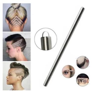 Imagem de Caneta Navalha Capilar Laminas Para Barbearia Rapido - Alex Cba Mt