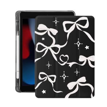 Imagem de Idocolors Capa para iPad de 11 polegadas (chip A16) 2025 geração 11ª / iPad 11 polegadas 2022 10ª geração, suporte de lápis embutido com capa traseira de TPU macio à prova de choque despertar/hibernar