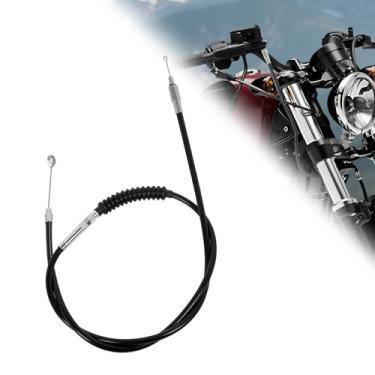 Imagem de PIKPOP Cabo de embreagem para Harley Sportster, extensão de fio de embreagem trançado de aço inoxidável para Sportster 2004-2020, 1986-2013 XL 883, XL 1200, ferro 883, ferro 1200, XL883N, XL1200N