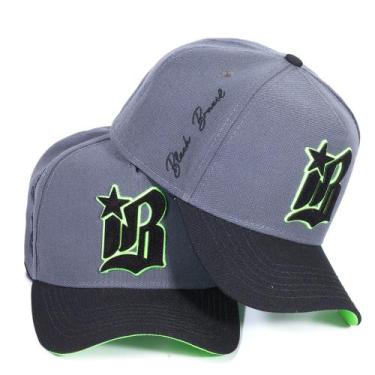 Imagem de Boné Detalhe Verde Neon Original Black Brazil Aba Curva - Use Young, C