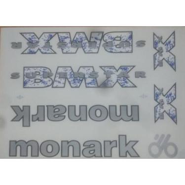 Imagem de Adesivos colante bicicletas monark bmx superstar branco - Amazonas