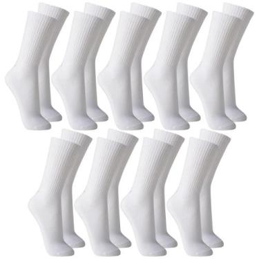 Imagem de Kit Com 9 Pares de meias Lupo Sport Cano Longo em Algodão Cotton Confo