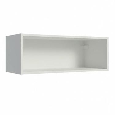 Imagem de Armário Aéreo com Nicho Aberto 60cm Branco Emilly Madesa