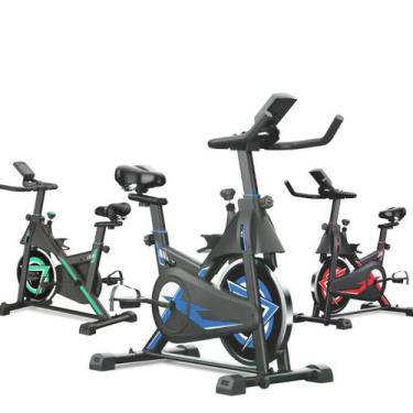 Imagem de Bicicleta Spinning até 160Kg Ergométrica Fitness Roda de Inércia 16kg