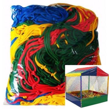 Imagem de Rede Para Piscina De Bolinha 1,00 0,70 AlturaX4 Comprimento