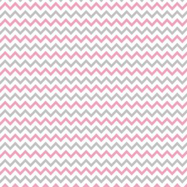 Imagem de Papel Parede Chevron Rosa Branco E Cinza Adesivo Decorativo