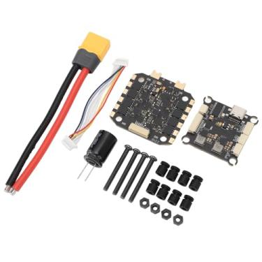 Imagem de RiToEasysports 55a 4 Em 1 ESC 3-6S Placa de Pilha de Entrada LIPO para STM32F405 MCU, ICM42688 FPV Drone Com Compilação Estável, Almofadas de Solda para Tira de LED e GPS, Conectividade Conveniente,
