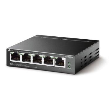 Imagem de Switch Poe 5 Portas Fast 10-100 (4 Portas Poe) Tl-sf1005lp Smb