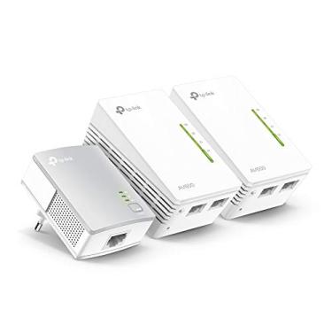 Imagem de TP-Link Kit Extensor Wifi Powerline Av600 600 Mbit / s (5 GHz), 300 Mbit / s (2,4 GHz) - 3 dispositivos