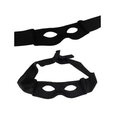 Imagem de Máscara Preta Zorro Don Juan Mosqueteiro