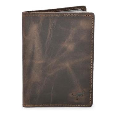 Imagem de Porta Documentos Carteiras Masculina Couro Legítimo Cabe Rg - LEARSI, 