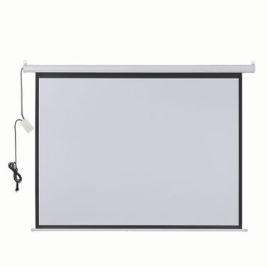 Imagem de Tela de Projeção Retrátil Elétrica 203 X 152cm 127v - AC350OUT [Remanufaturado] AC350OUT