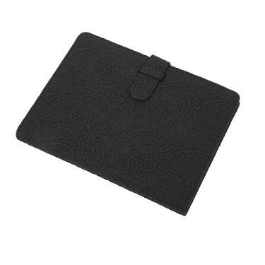 Imagem de Tbest Álbum de Fotos Com 128 Bolsos para Mini 12 11, Câmera Instantânea, Fotos Vintage, Coletor de Cartões, Couro Pu, 20x15,5x2cm (Renda Preta)