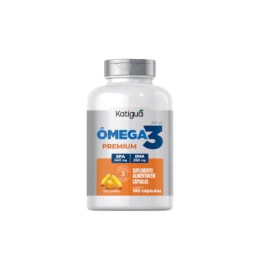 Imagem de Katiguá, Ômega 3, MEG-3, 540 EPA, 360 DHA, 1000MG, Fish Oil, 180 Cápsulas Soft Gel • 60 doses,