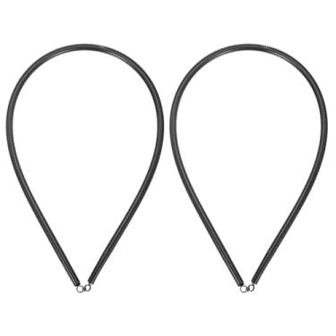 Imagem de HARFINGTON 2 peças dobrador de tubo de mola de PVC 12 mm OD 1000 mm de comprimento tipo A mola de dobra de tubo para dispositivos de dobra de tubos em energia hidráulica doméstica, preto