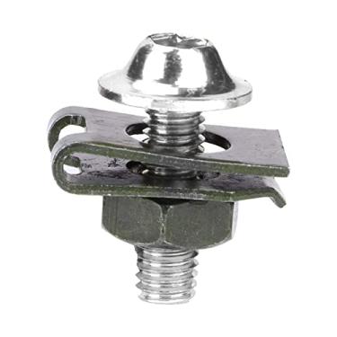 Imagem de ZJchao Clipes de Para-choque, 5x16mm Kit de Corpo de Para-choque Dianteiro Kit de Parafuso de Carenagem de Motocicleta para Motos Scooters (Prata)