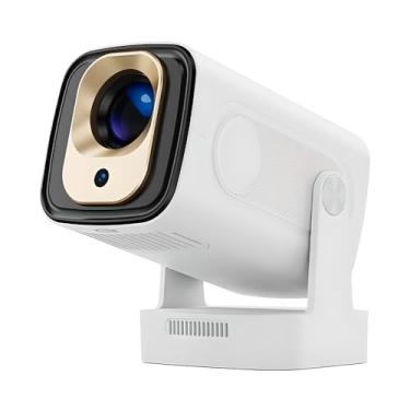 Imagem de Projetor HY310 Portátil 4K Suporte 1080P Nativo Android 14 - Foco Automático, 260 ANSI, Alto-falante 5W, Com Mouse Aéreo e Assistente de Voz Integrado