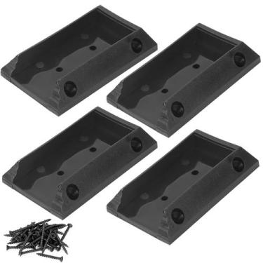 Imagem de Suportes de trilhos de convés Eapele, 4 peças, conectores de nylon com