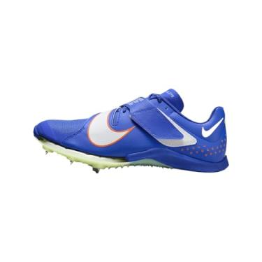 Imagem de Tênis Zoom Elite Long Jump (unissex – branco/preto-laranja laser-rosa hiper) Nike, Azul de corrida/laranja/branco, 39