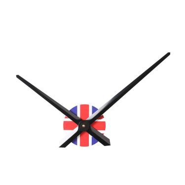 Imagem de Relógio de parede Creative Union Jack 35 cm com ponteiros pretos de 14 cm