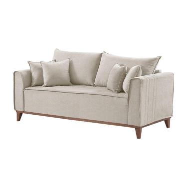 Imagem de Sofá 4 Lugares Living M-46 Martins Veludo Creme