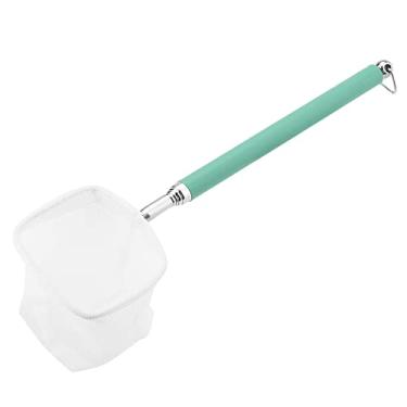 Imagem de Acouto Rede Telescópica Extensível de Desnatação de Peixes e Camarões para Uso Em Aquários e Lagoas - Leve, Não Prejudicial, Design Redondo Com Comprimento, Manuseio Seguro e Perfeito de Peixes -