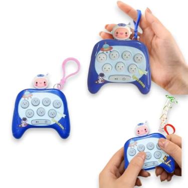 Imagem de 10 Mini Pop It Eletronico Game Chaveiro Brinquedo Antistress (ASTRONAUTA)