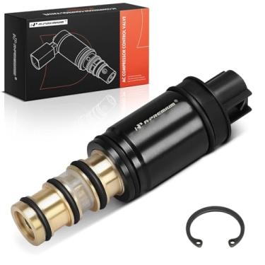 Imagem de A-Premium Válvula solenoide de controle de compressor AC 6SEU16C compatível com Toyota Camry, Corolla, Matrix, Avalon, Yaris e Lexus RX350, IS250, IS350, GS300, GS350 e Jeep Compass, Patriot & Scion