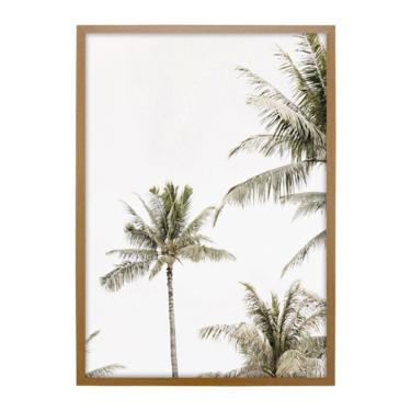 Imagem de Quadro Natural Coqueiros I sem Vidro Colorido 50x70 cm