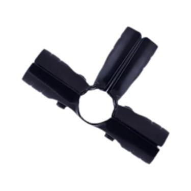 Imagem de RNXRZANK Conector de Abraçadeira, Compatível com Tubo Redondo de 1,09" a 1,10" de Diâmetro Externo, Estrutura Metálica com Parafusos de Fixação, Cone, Style C