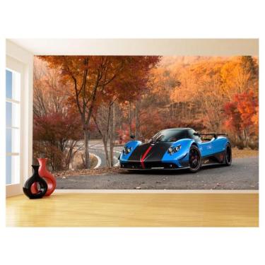Imagem de Papel De Parede Carro Pagani Zonda Huayra Rua 3,5M Car341 - Você Decor
